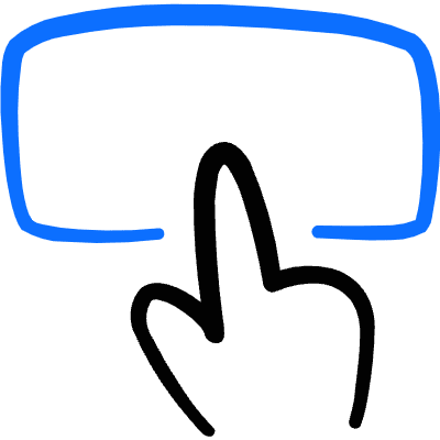 Select Touchpad Finger Icon from Freehand Duotone Set