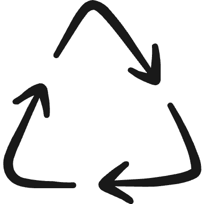 Synchronize Arrows Triangle Icon from Freehand Duotone Set