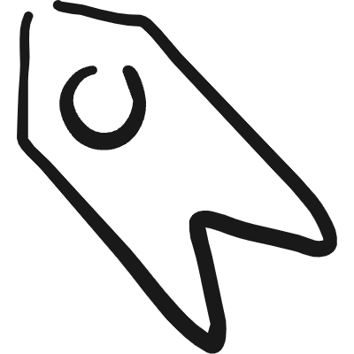 Tags 1 Icon from Freehand Duotone Set