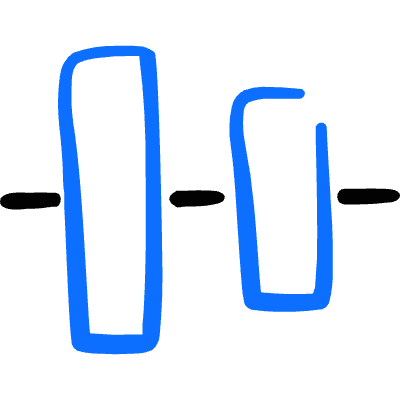 Text Formating Align Middle Icon from Freehand Duotone Set