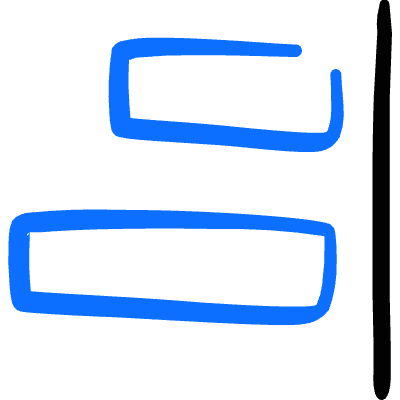 Text Formating Align Right Icon from Freehand Duotone Set