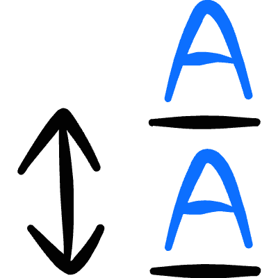 Text Formating Arrange Spacing Icon from Freehand Duotone Set