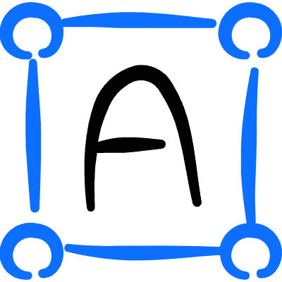 Text Formating Circle Icon from Freehand Duotone Set