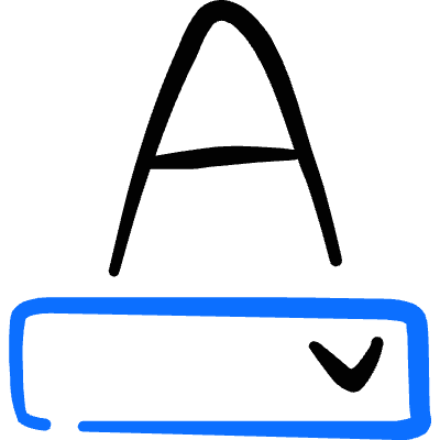 Text Formating Options Icon from Freehand Duotone Set