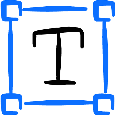 Text Formating Square Icon from Freehand Duotone Set