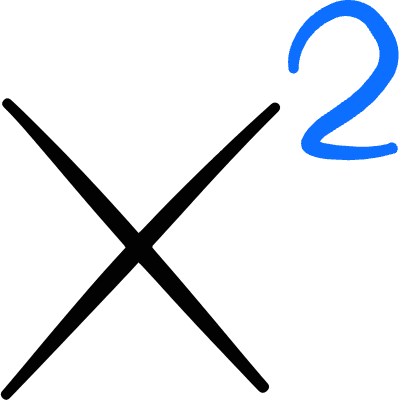 Text Formating Superscript Icon from Freehand Duotone Set