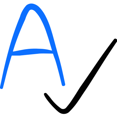 Text Options Spelling Check Icon from Freehand Duotone Set
