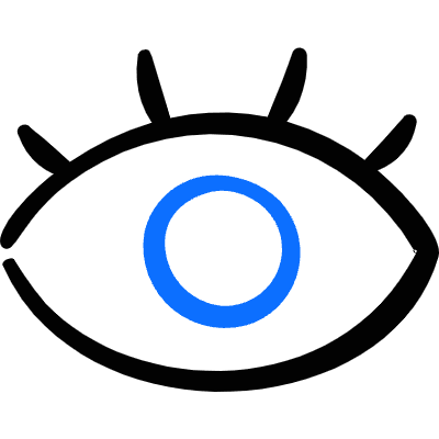 Close Eyes Icon from Freehand Duotone Set