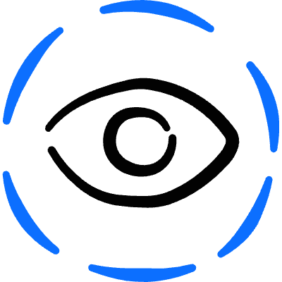 View Eye Circle 1 Icon from Freehand Duotone Set