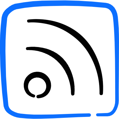 Wireless Signal Rss Feed Square Icon from Freehand Duotone Set