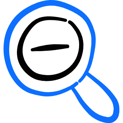 Zoom Out Magnifier 1 Icon from Freehand Duotone Set