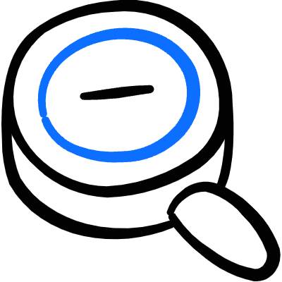 Zoom Out Magnifier Icon from Freehand Duotone Set