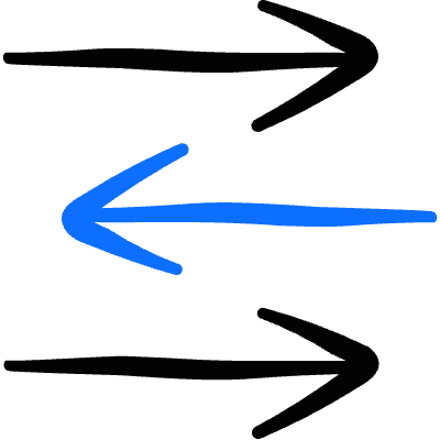 Data Transfer Horizontal Icon from Freehand Duotone Set