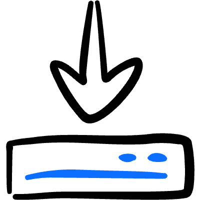 Download Harddrive 2 Icon from Freehand Duotone Set