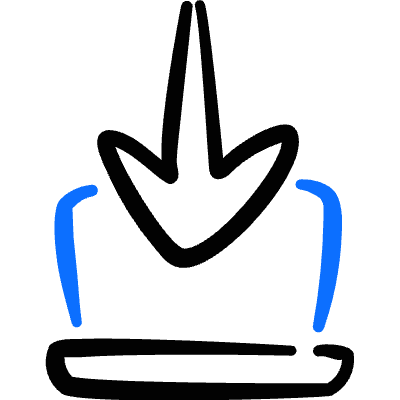 Download Laptop Icon from Freehand Duotone Set