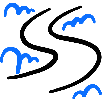 Landmark Lombard Street Califronia United State America Icon from Freehand Duotone Set