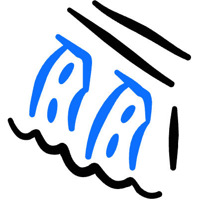 Various Building Dam 1 Icon from Freehand Duotone Set