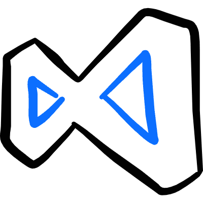 Developer Tool Microsoft Virtual Studio Icon from Freehand Duotone Set