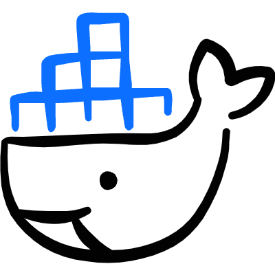 Front End Developer Tool Docker Icon from Freehand Duotone Set