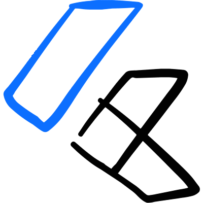 Front End Developer Tool Flutter Icon from Freehand Duotone Set