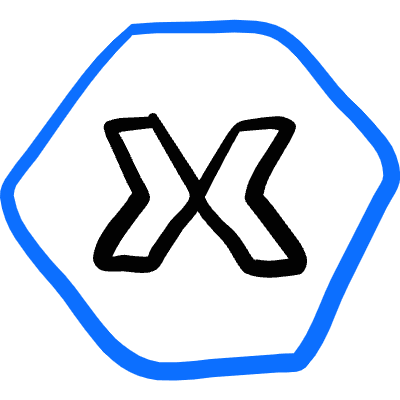 Front End Developer Tool Xamarin Icon from Freehand Duotone Set