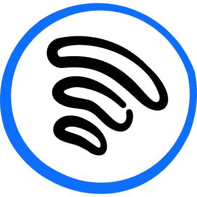 Social Music Spotify 2 Icon from Freehand Duotone Set