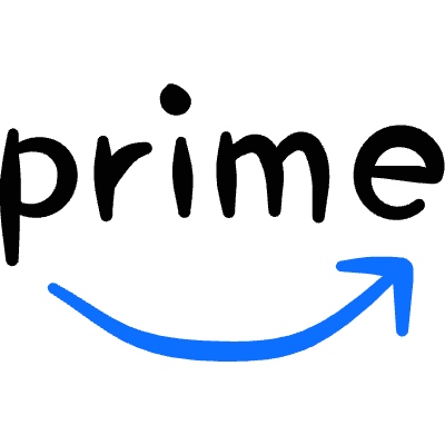 Streaming Platform Amazon Prime Icon from Freehand Duotone Set