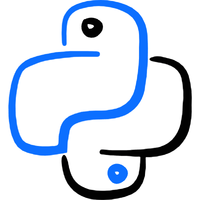 Web Application Tool Python Icon from Freehand Duotone Set