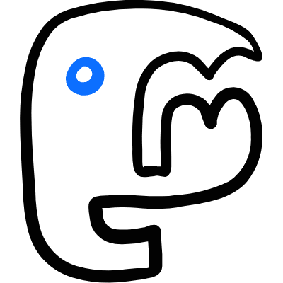 Web Services Mastodon Alternate Icon from Freehand Duotone Set