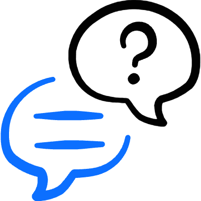 Conversation Question Text 2 Icon from Freehand Duotone Set
