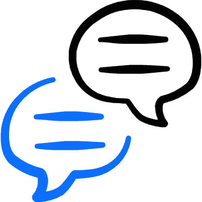 Conversation Text 1 Icon from Freehand Duotone Set