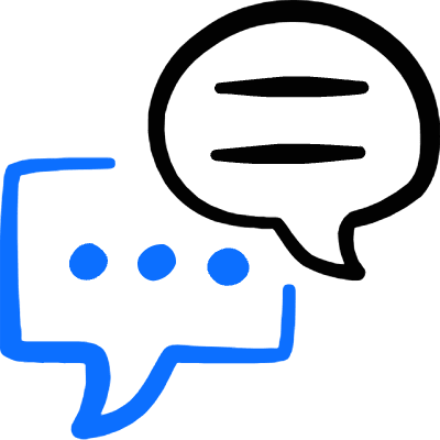 Conversation Type Text 7 Icon from Freehand Duotone Set