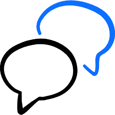 Messages Bubble Double Icon from Freehand Duotone Set