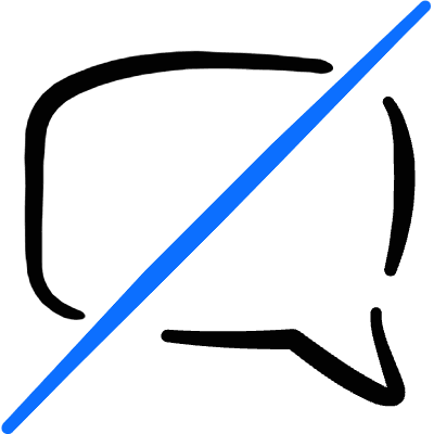 Messages Bubble Sms Block 1 Icon from Freehand Duotone Set