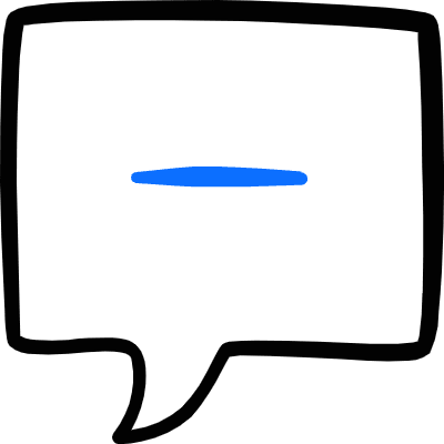 Messages Bubble Square Subtract Icon from Freehand Duotone Set