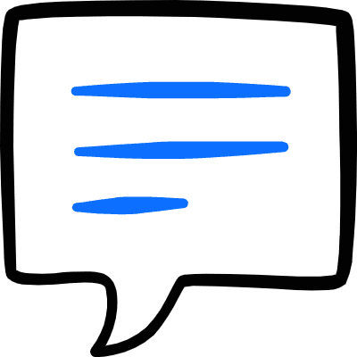 Messages Bubble Square Text Icon from Freehand Duotone Set