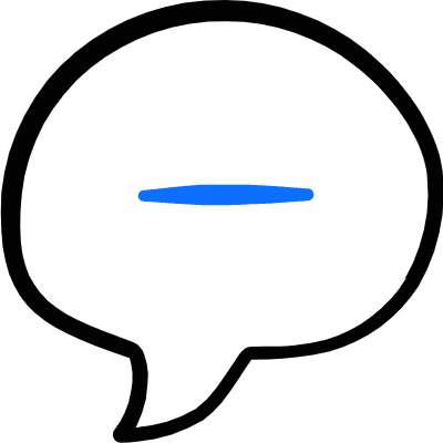 Messages Bubble Subtract Icon from Freehand Duotone Set