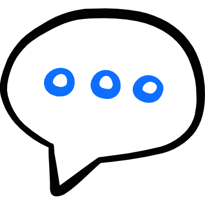 Messages Bubble Typing 1 Icon from Freehand Duotone Set