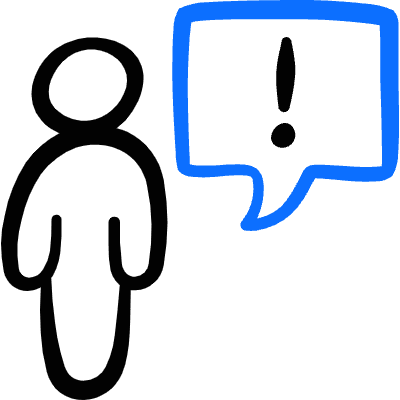 Messages People User Warning 1 Icon from Freehand Duotone Set