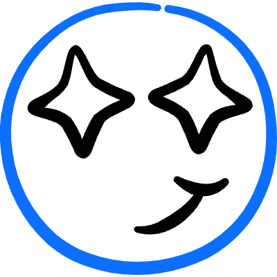 Smiley Bright Icon from Freehand Duotone Set