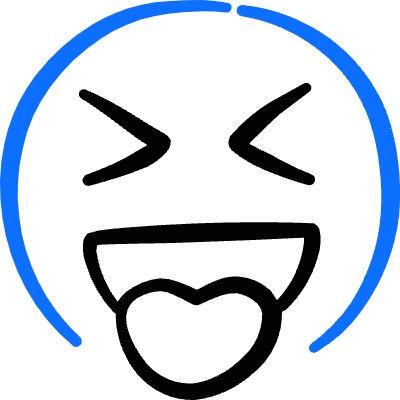 Smiley Crazy Tongue Icon from Freehand Duotone Set