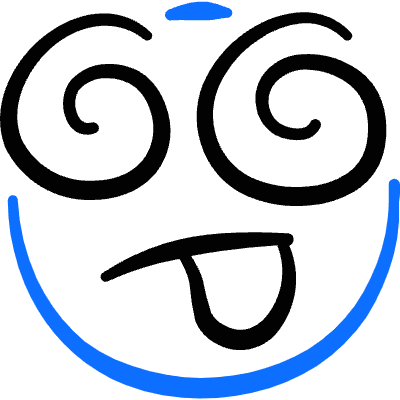Smiley Dizzy Icon from Freehand Duotone Set