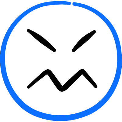 Smiley Evil Icon from Freehand Duotone Set