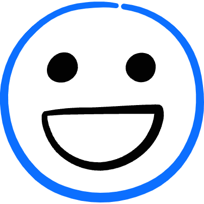 Smiley Happy Icon from Freehand Duotone Set