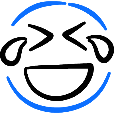Smiley Lol Icon from Freehand Duotone Set