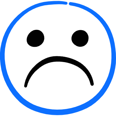 Smiley Sad 1 Icon from Freehand Duotone Set