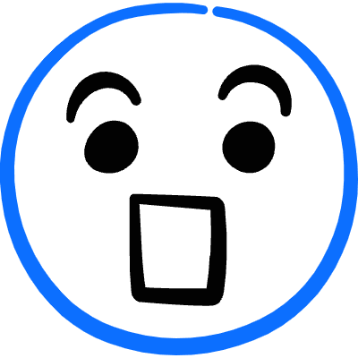 Smiley Shout Icon from Freehand Duotone Set