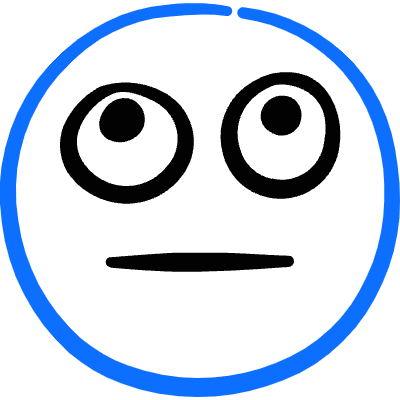 Smiley Trouble Icon from Freehand Duotone Set