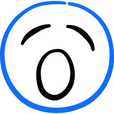 Smiley Yawn Icon from Freehand Duotone Set