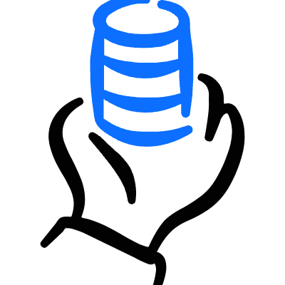Cash Payment Coins Icon from Freehand Duotone Set